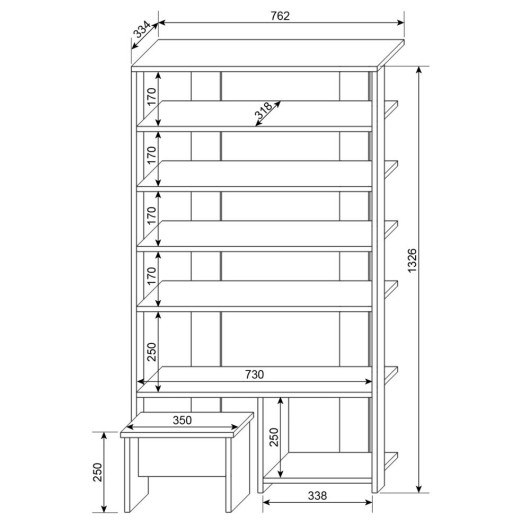 Тумба для обуви ТДВ-26