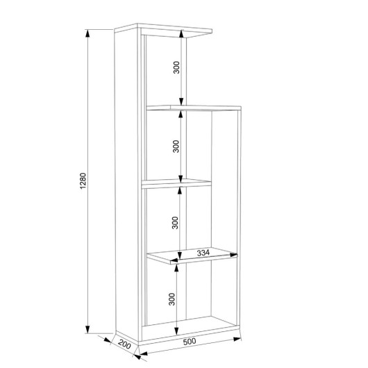 Стелаж D06