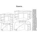 Комп'ютерний стіл Каміла