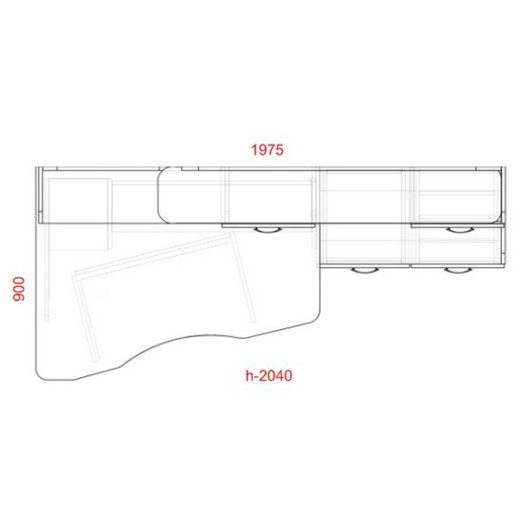 Комп'ютерний стіл СК-14